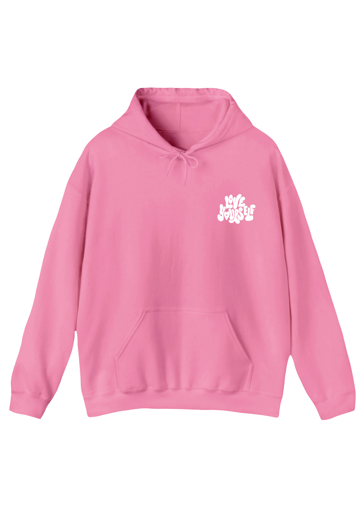 Love Yourself Pink Hoodie