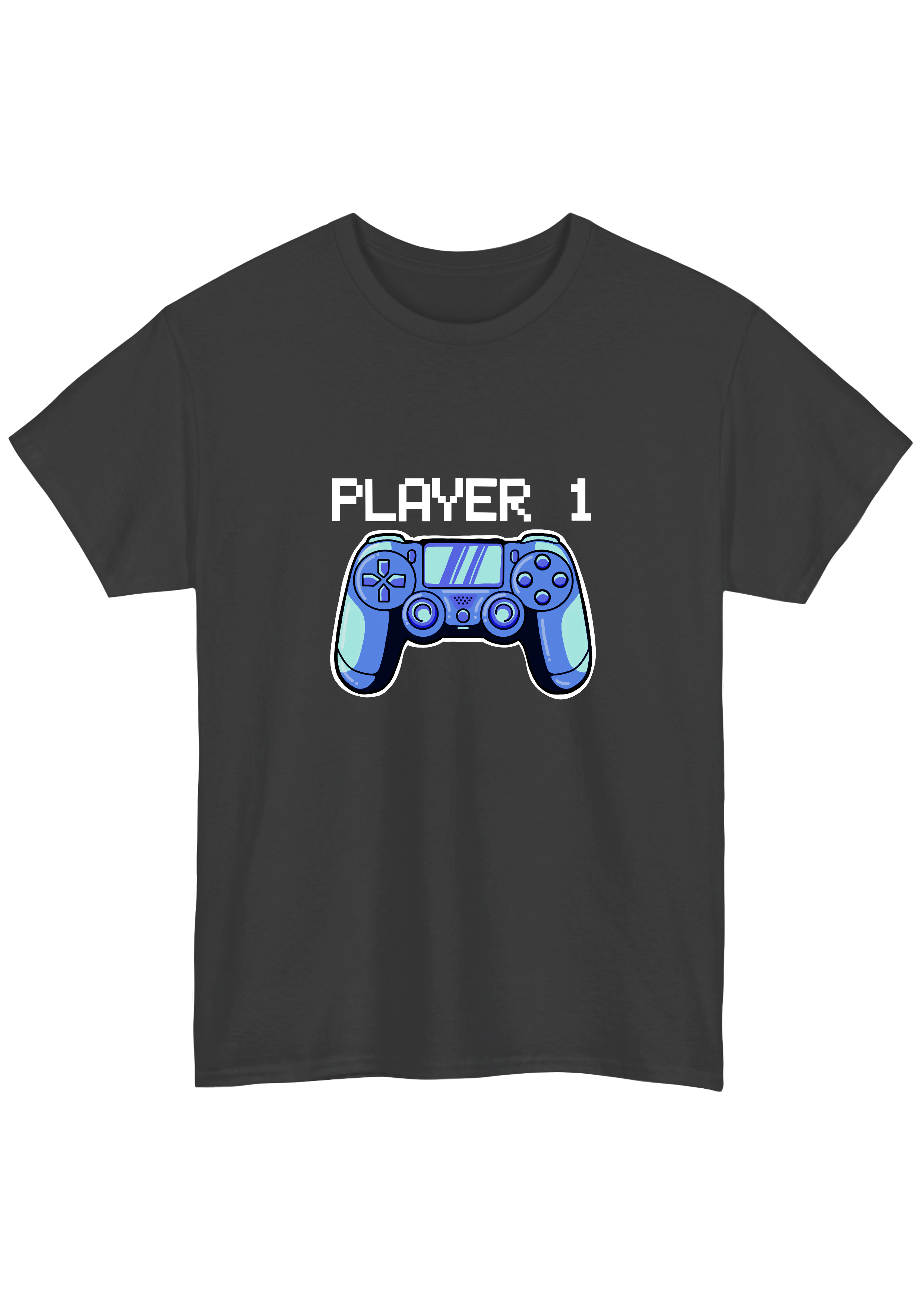 Player 1 Charcoal Tee