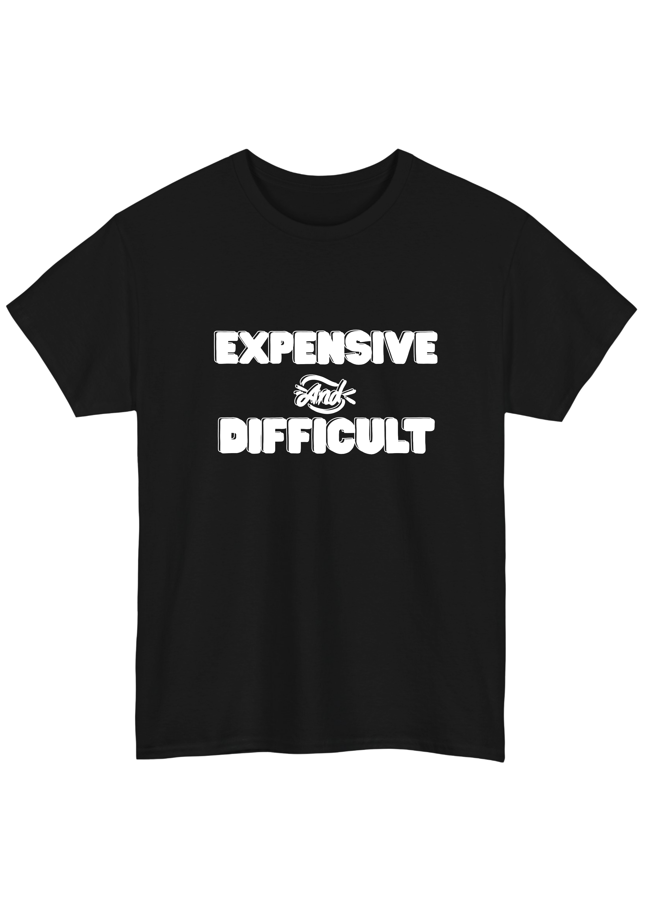 Expensive and Difficult Black Tee
