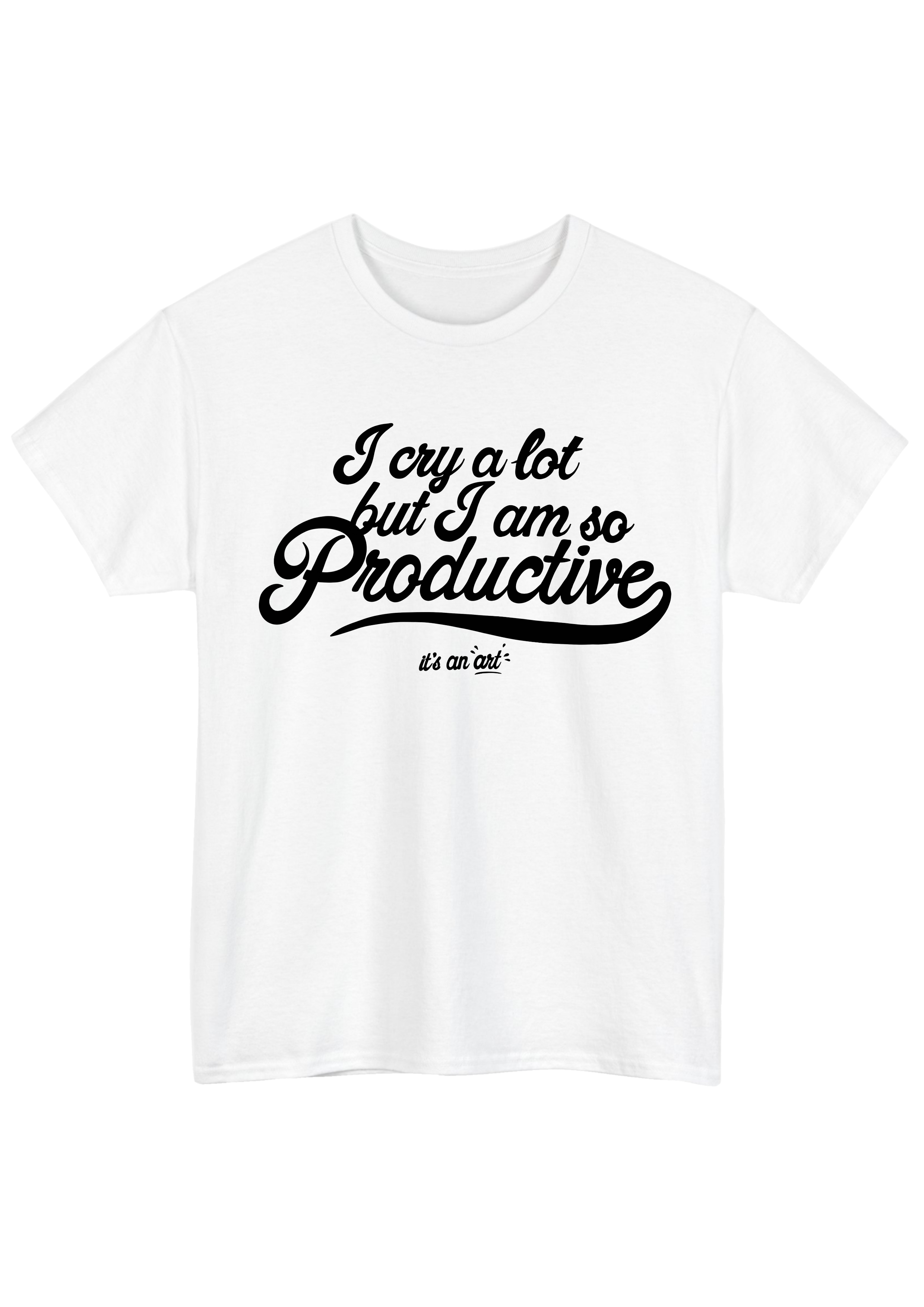 Cry Baby White Tee