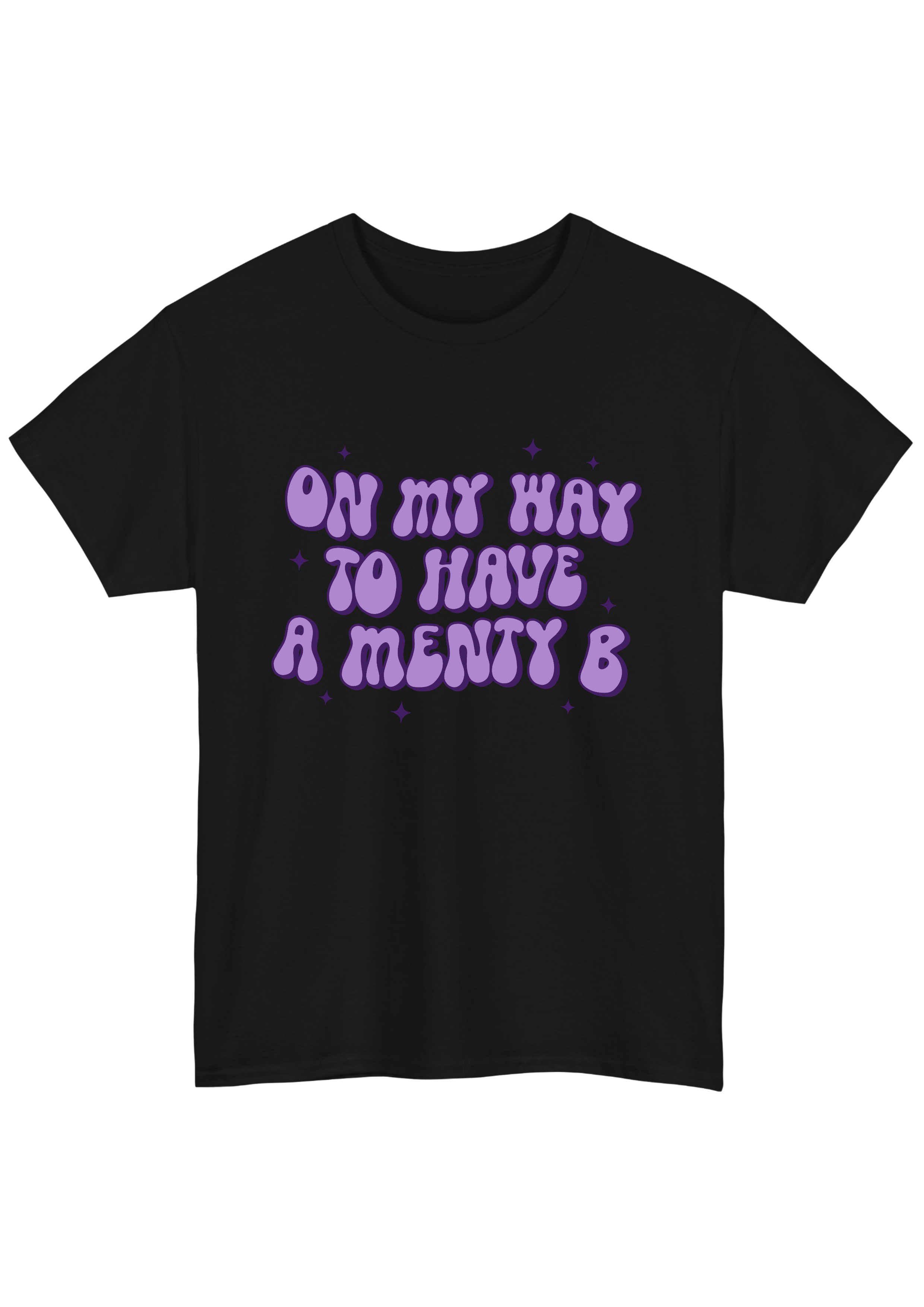 Menty B Black Tee