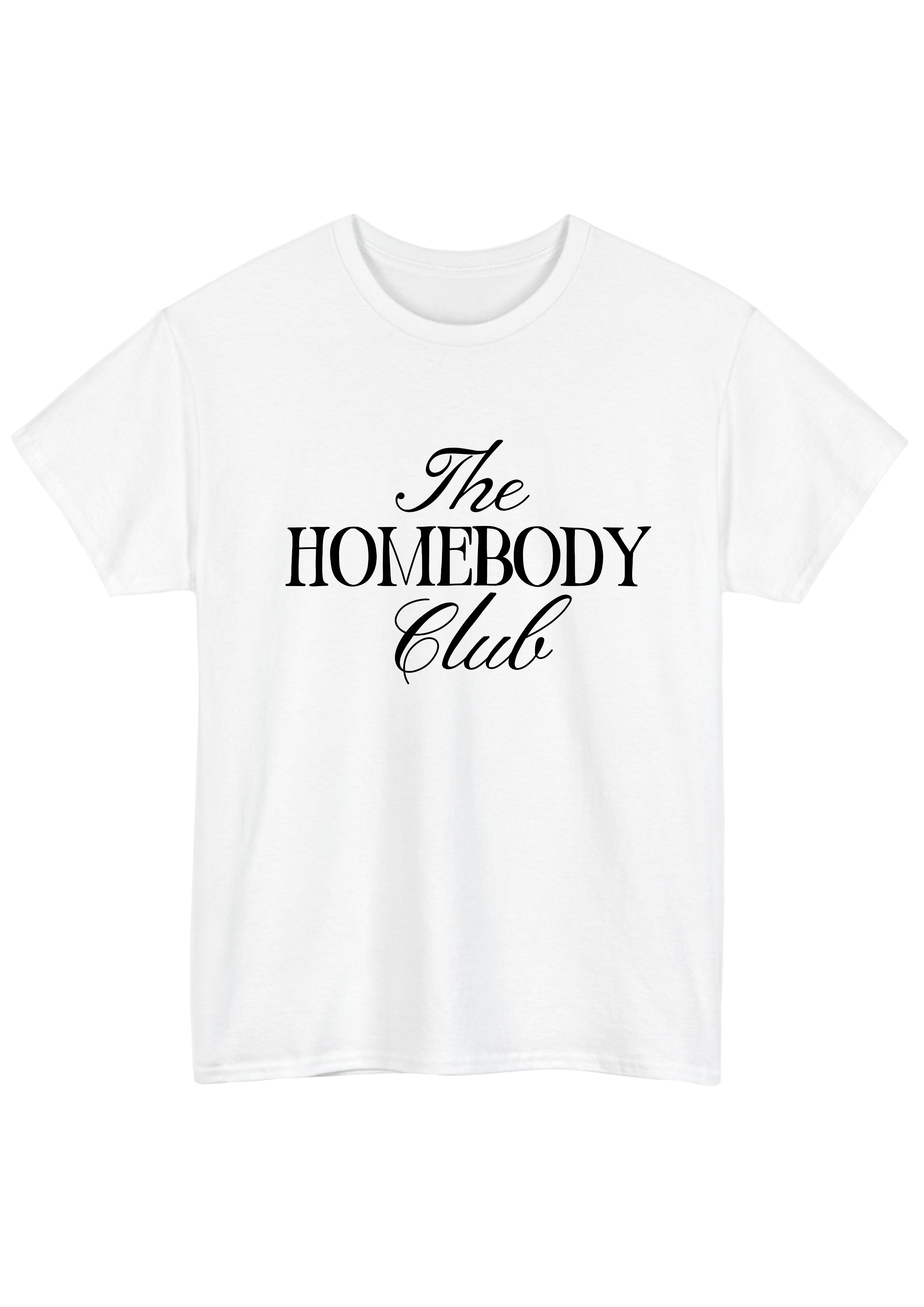 Homebody White Tee