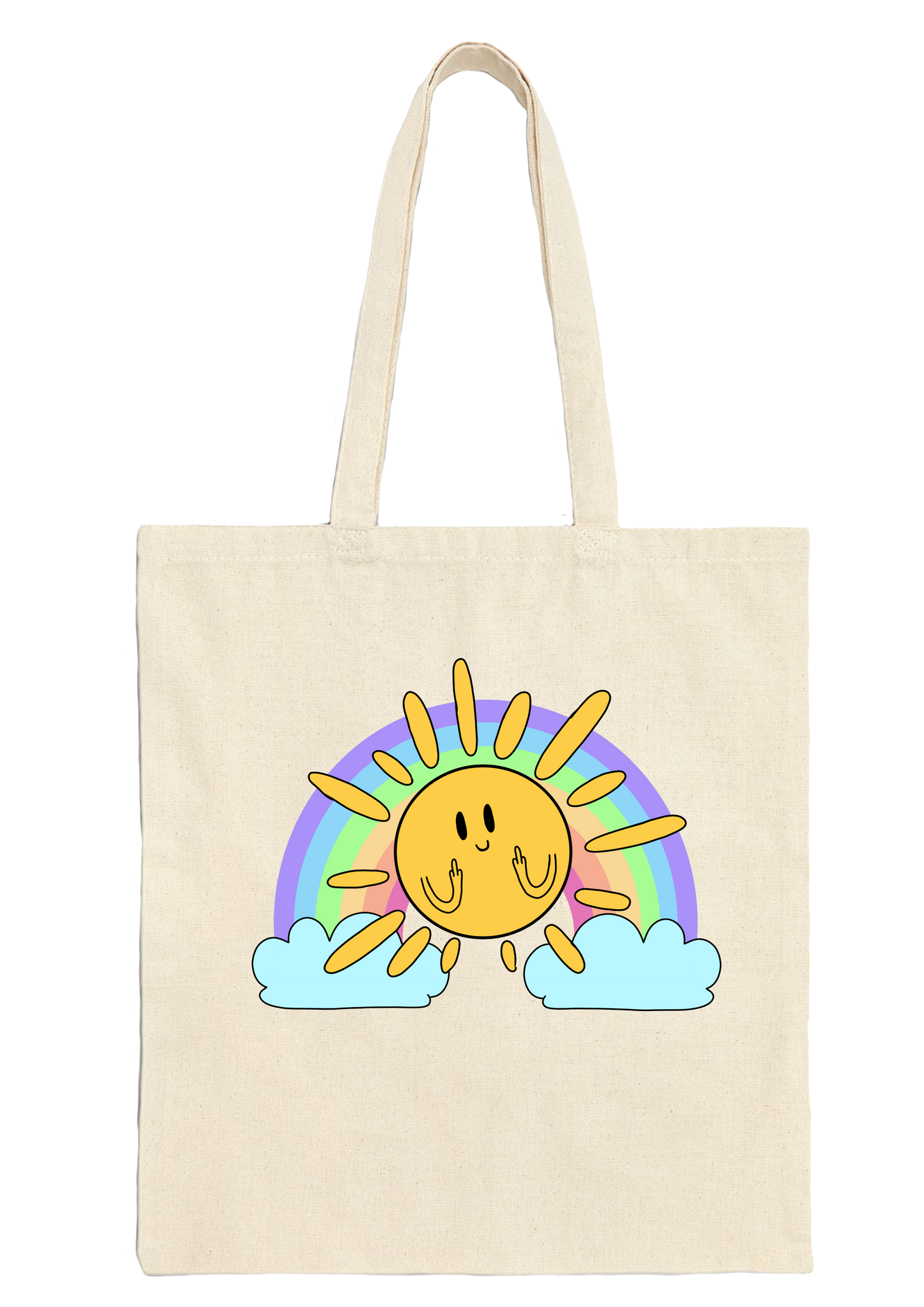 Sunshine Tote Bag - Puff Berry