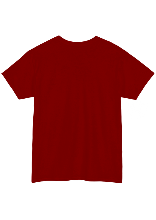Plain Red Tee - Puff Berry