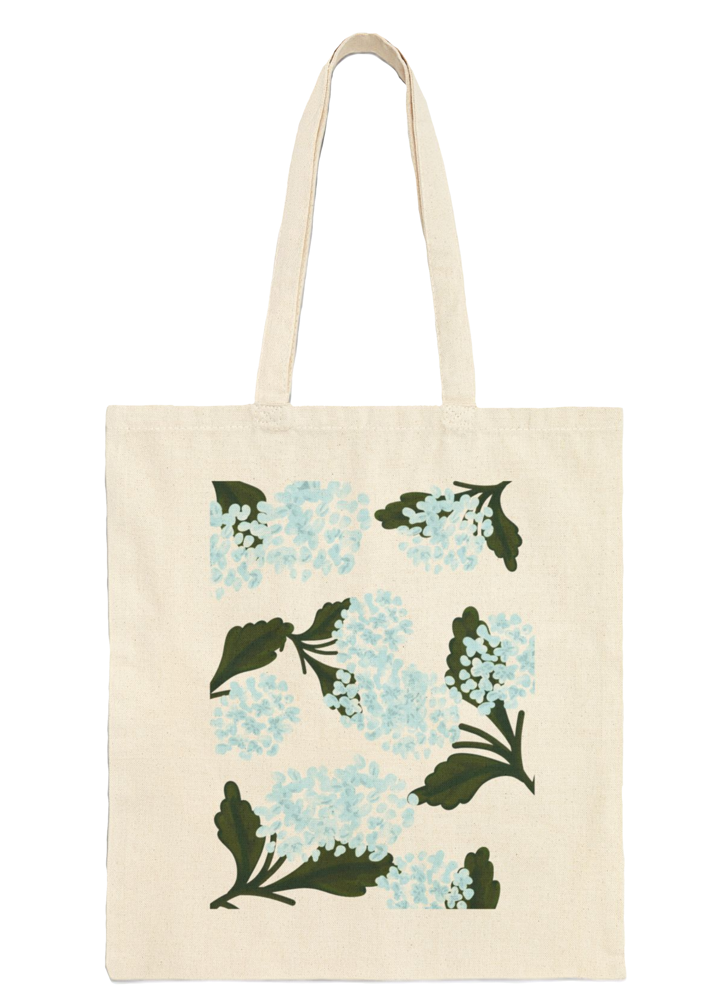 Hydrangea Tote Bag - Puff Berry