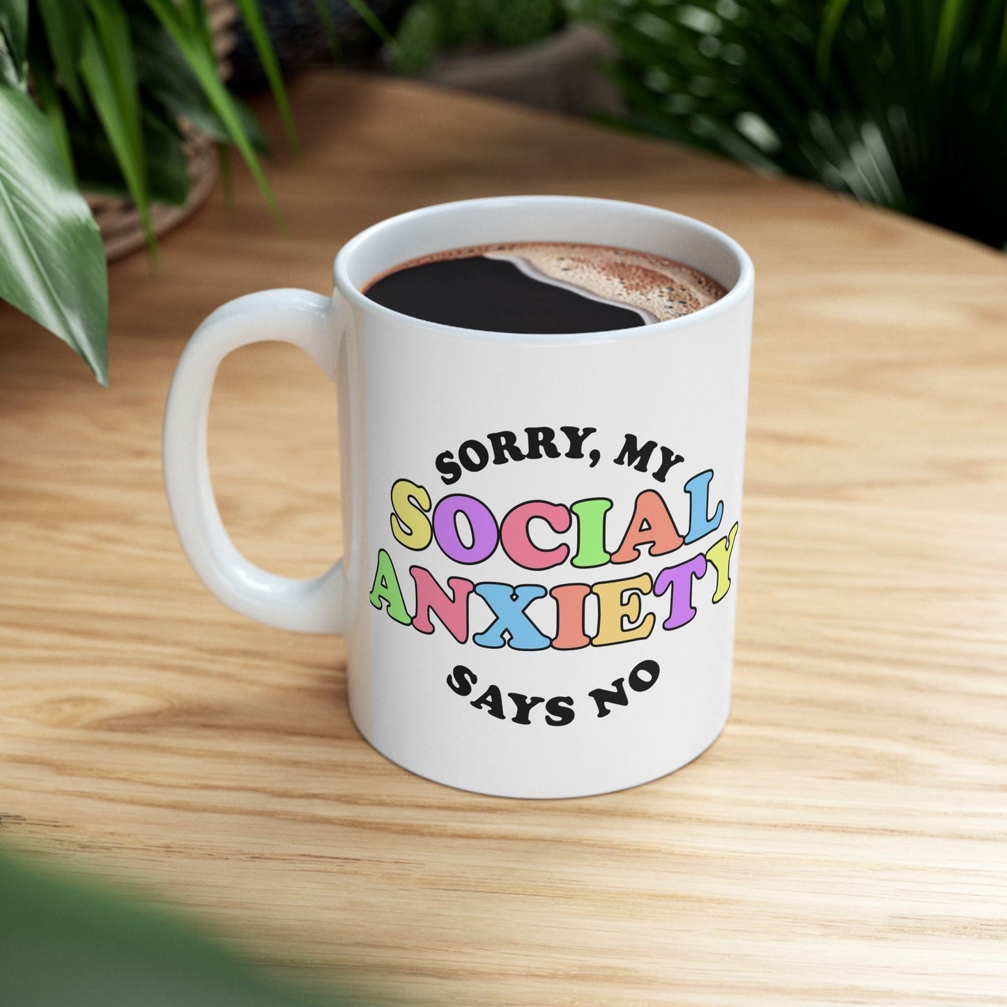 Puff Berry Social Anxiety Coffee Mug