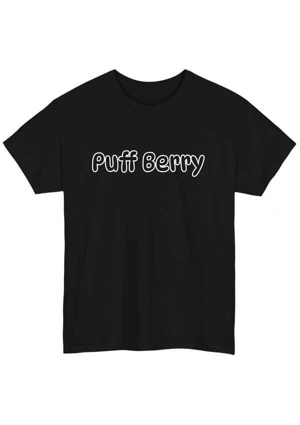 Puff Berry Black Tee - Puff Berry