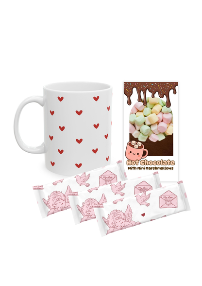 Hearts Teddy Bear Gift Set