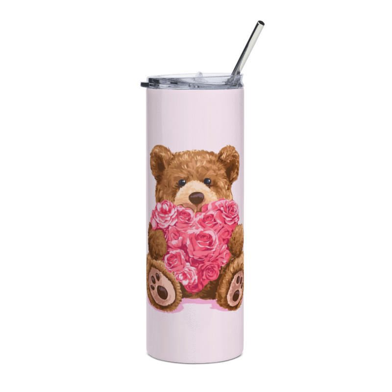 Teddy Bear Stainless Steel Tumbler