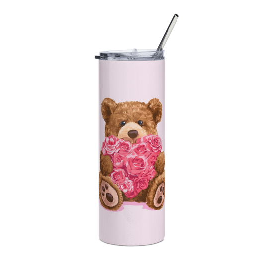 Teddy Bear Stainless Steel Tumbler