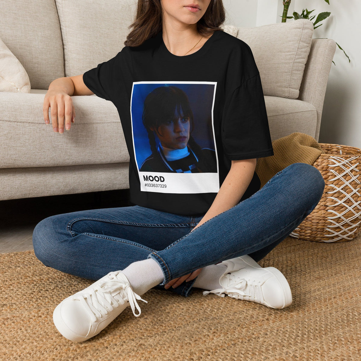 Mood #933637329 Black Tee