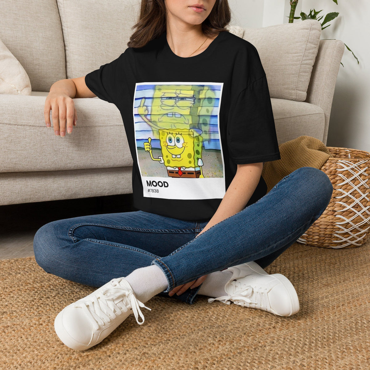 Mood #7838 Black Tee