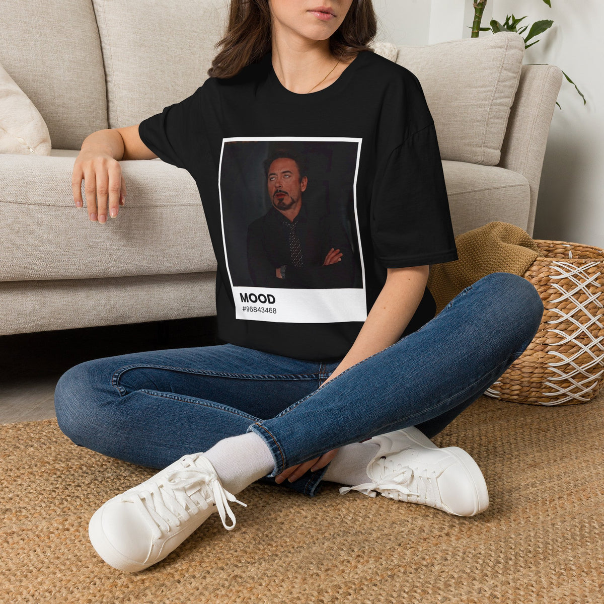Mood #96843468 Black Tee