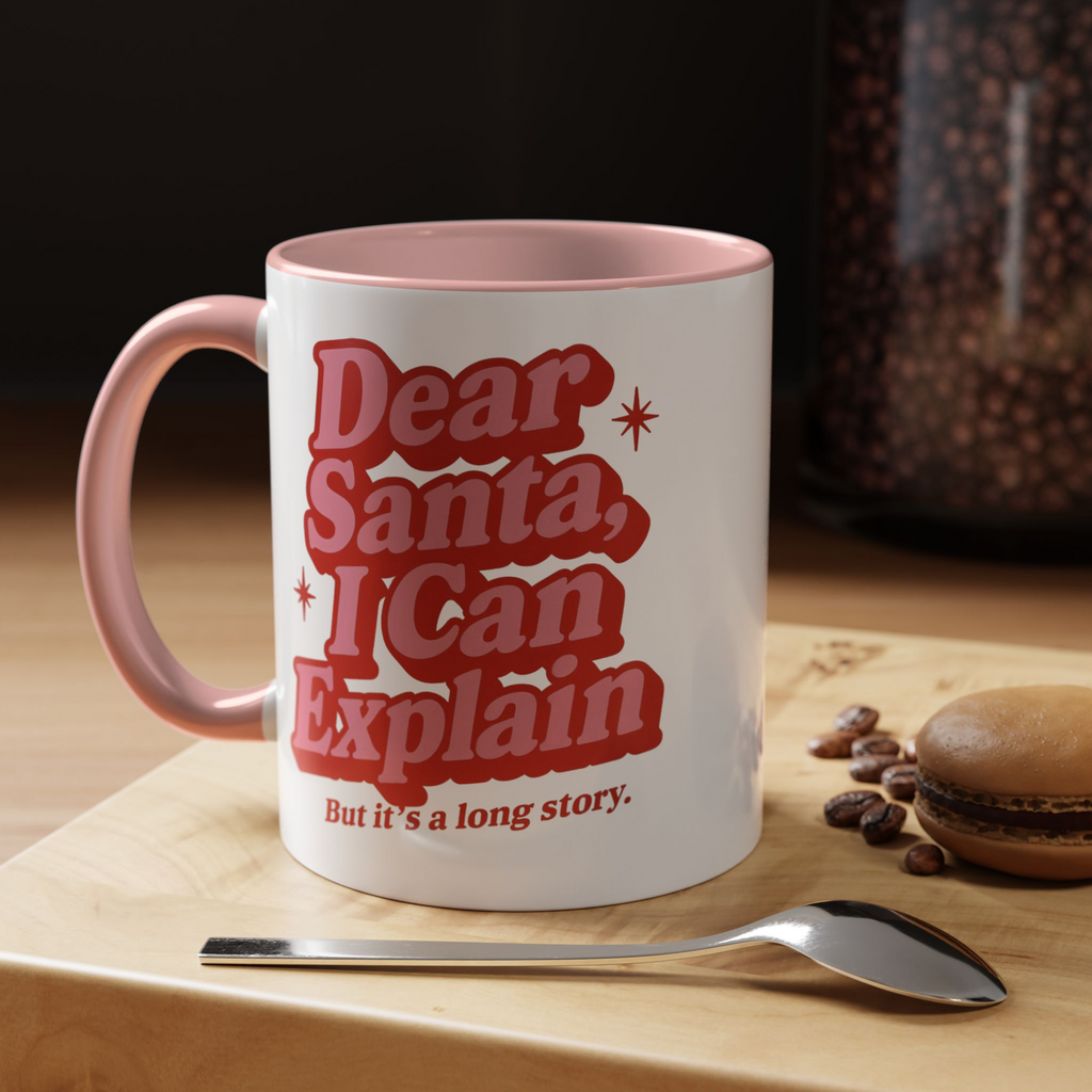 Dear Santa… I Can Explain Mug