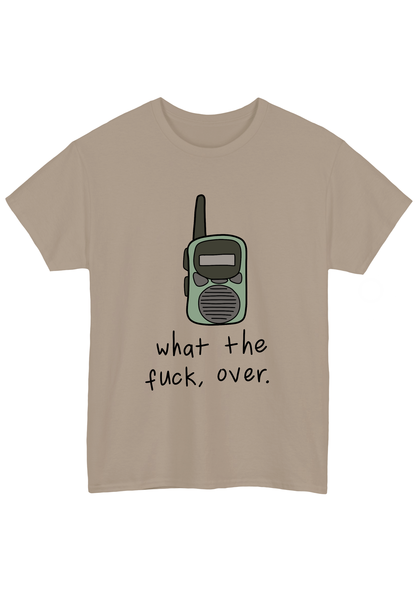 Walkie Talkie Stone Tee - Puff Berry