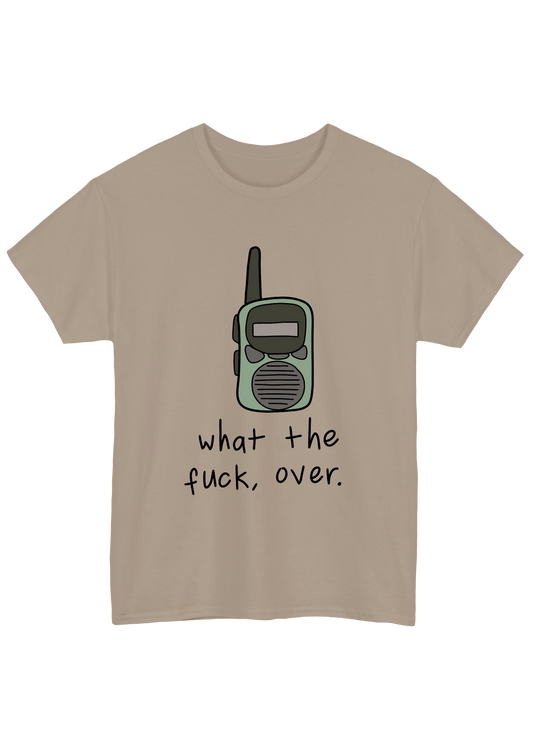 Walkie Talkie Stone Tee - Puff Berry