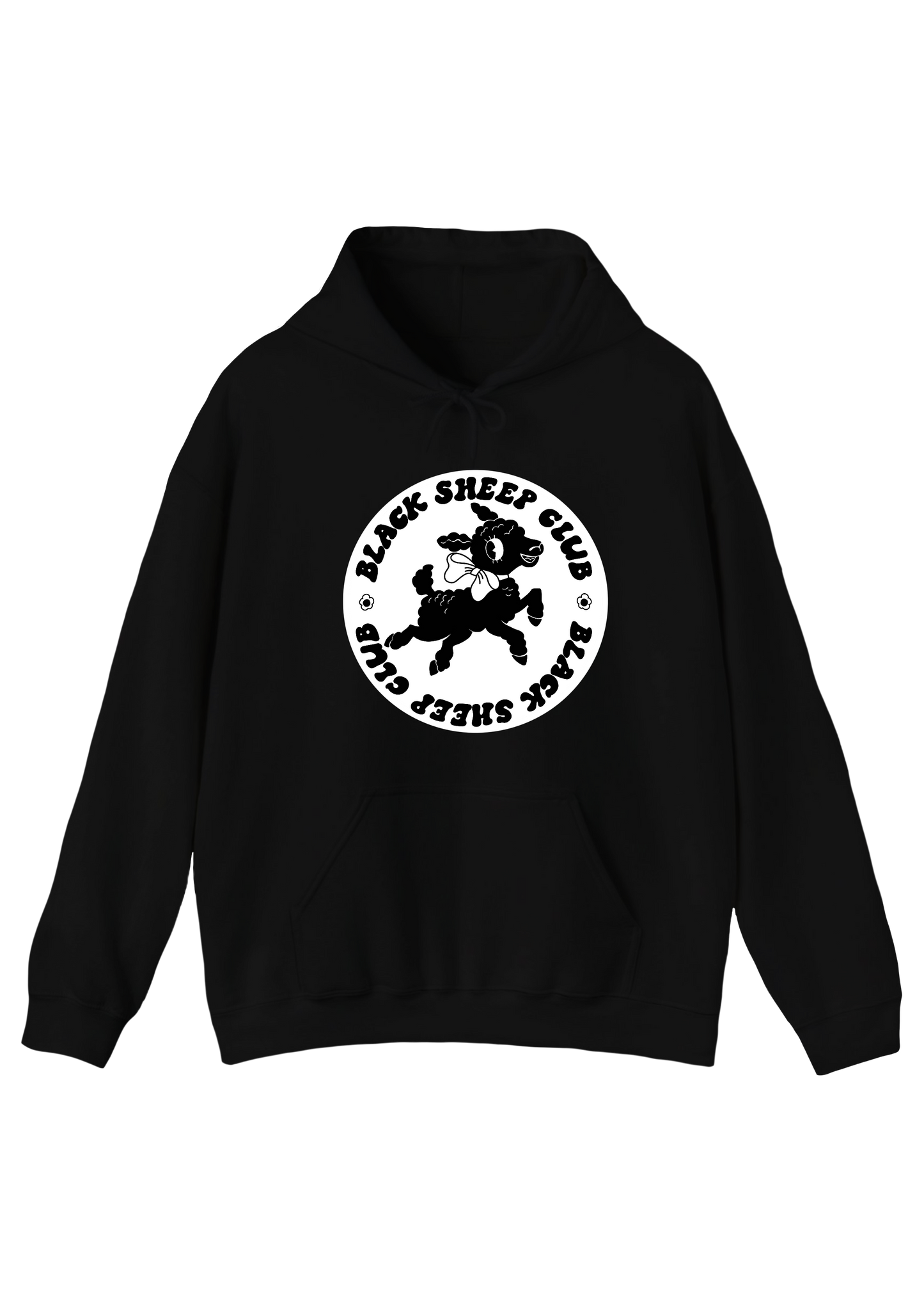 Black Sheep Black Hoodie