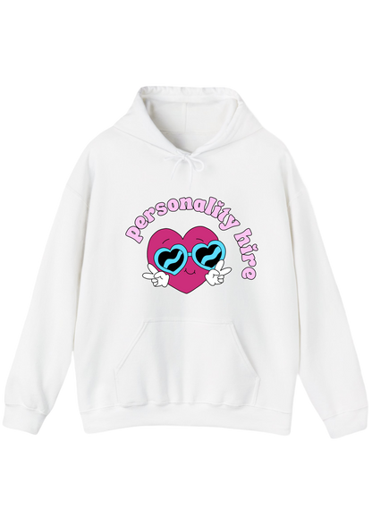 Personality Hire White Hoodie
