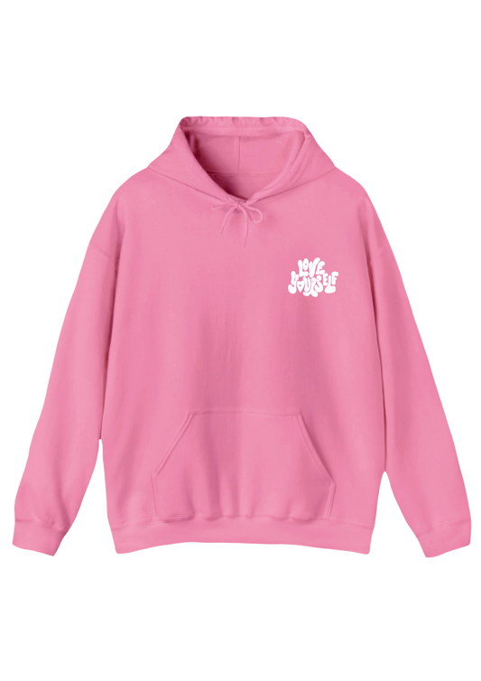 Love Yourself Pink Hoodie