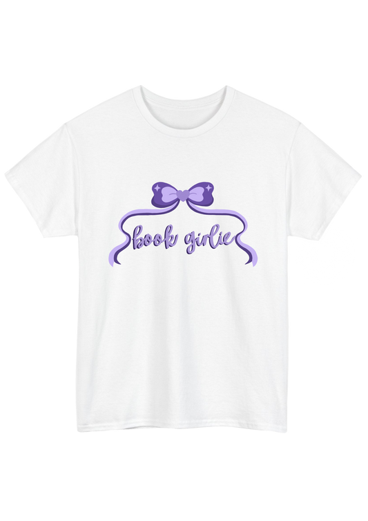 Book Girlie White Tee
