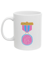 Got Out of Bed Award White Mug