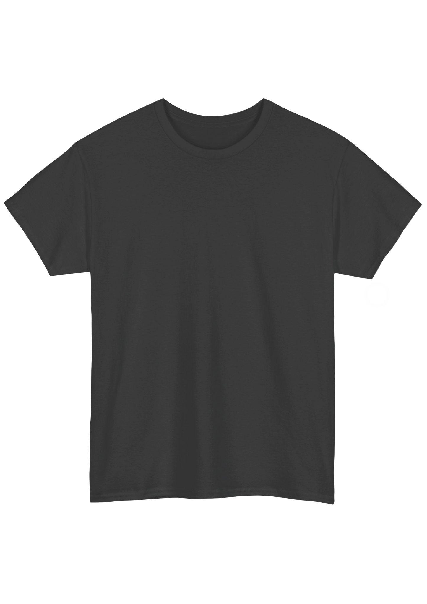 Plain Charcoal Tee - Puff Berry
