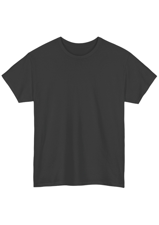 Plain Charcoal Tee - Puff Berry