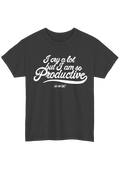 Cry Baby Charcoal Tee - Puff Berry