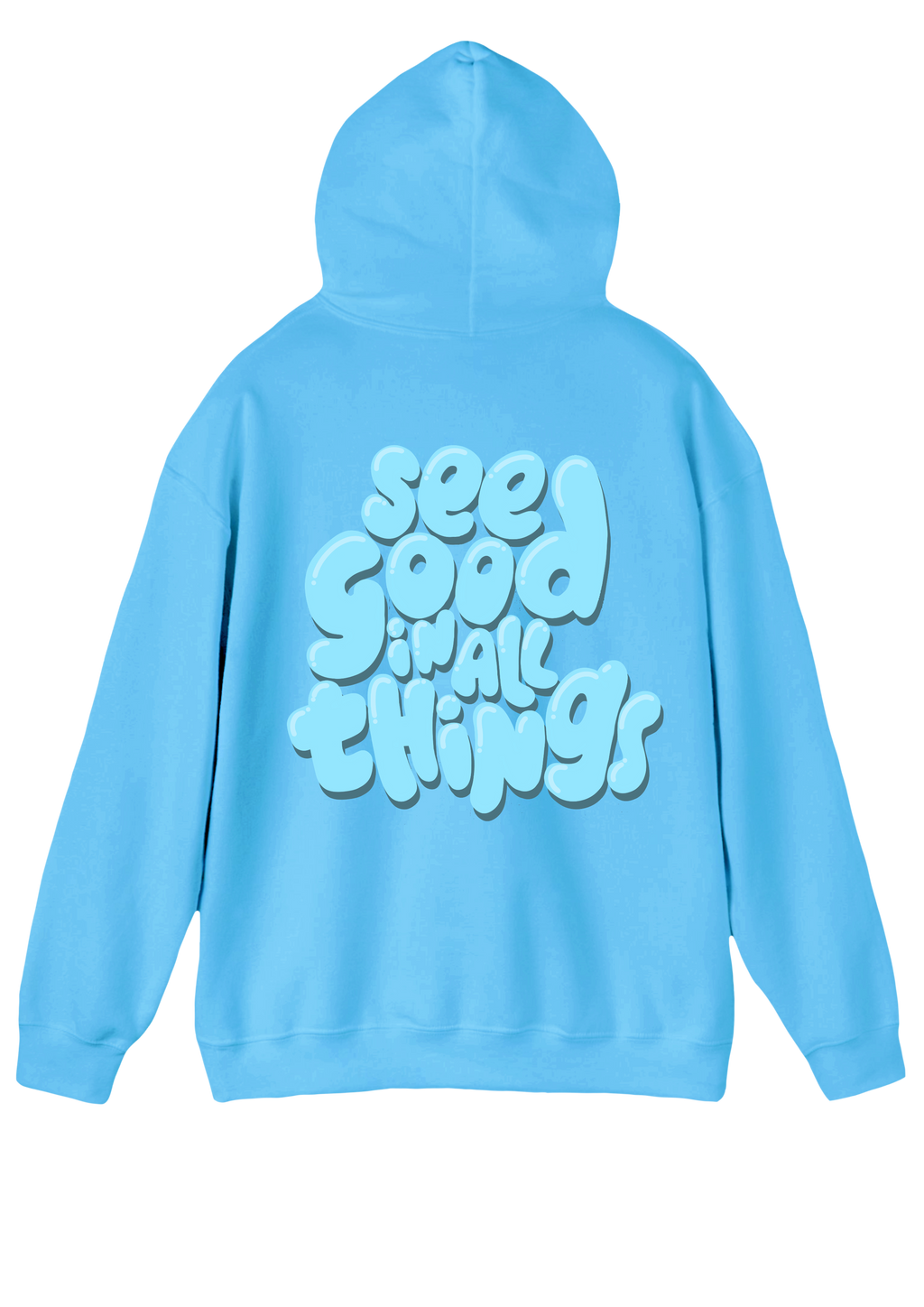See the Good Blue Hoodie