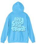 See the Good Blue Hoodie