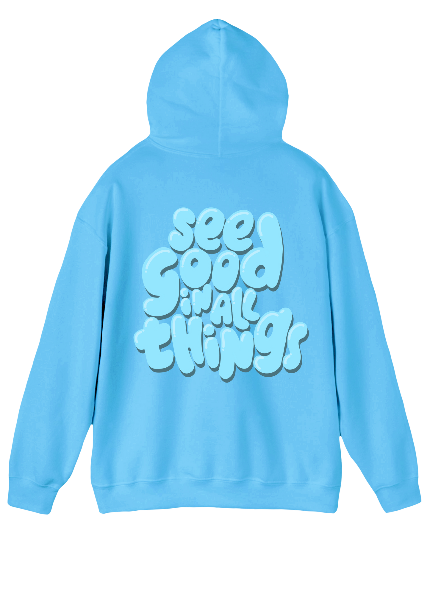 See the Good Blue Hoodie