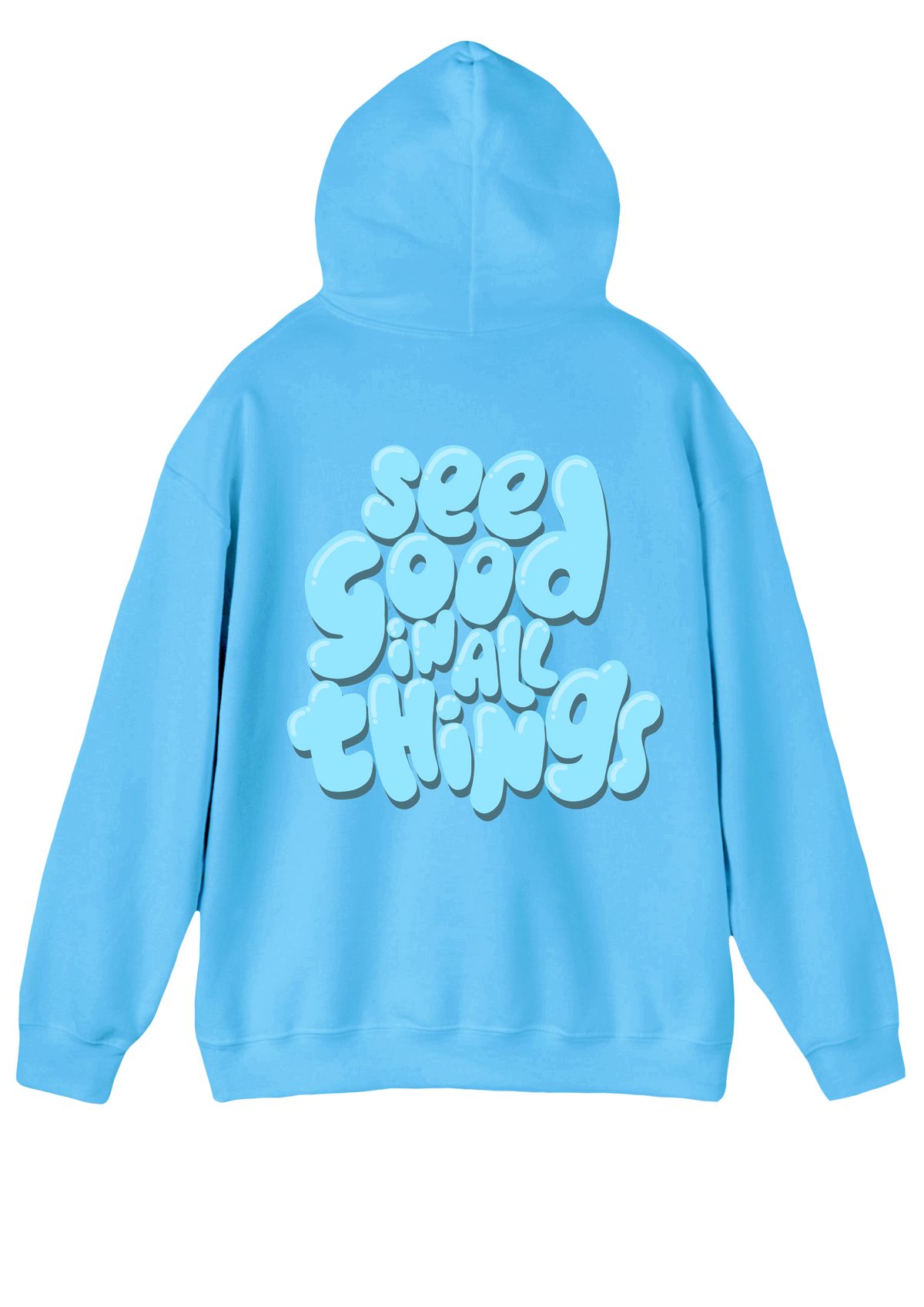 See the Good Blue Hoodie