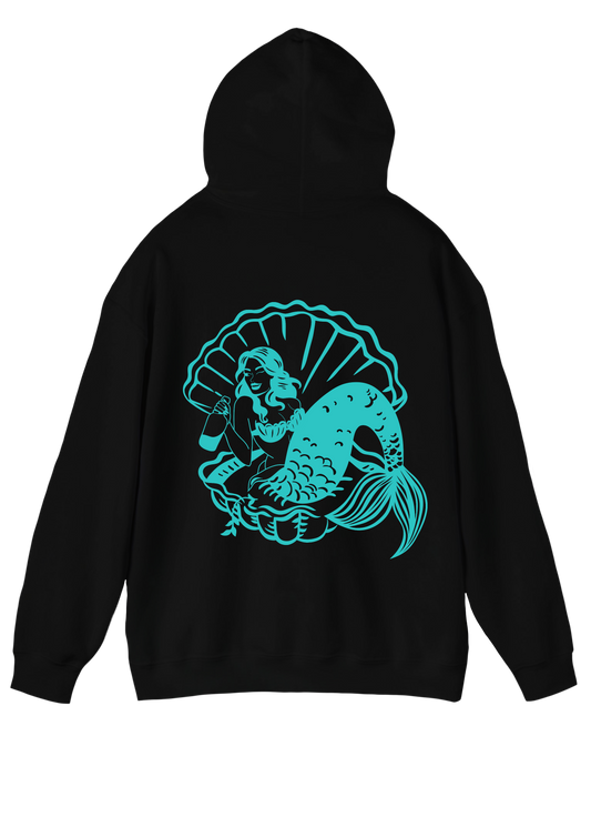 Mermaid Black Hoodie
