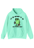 Grumpy Frog Aqua Hoodie