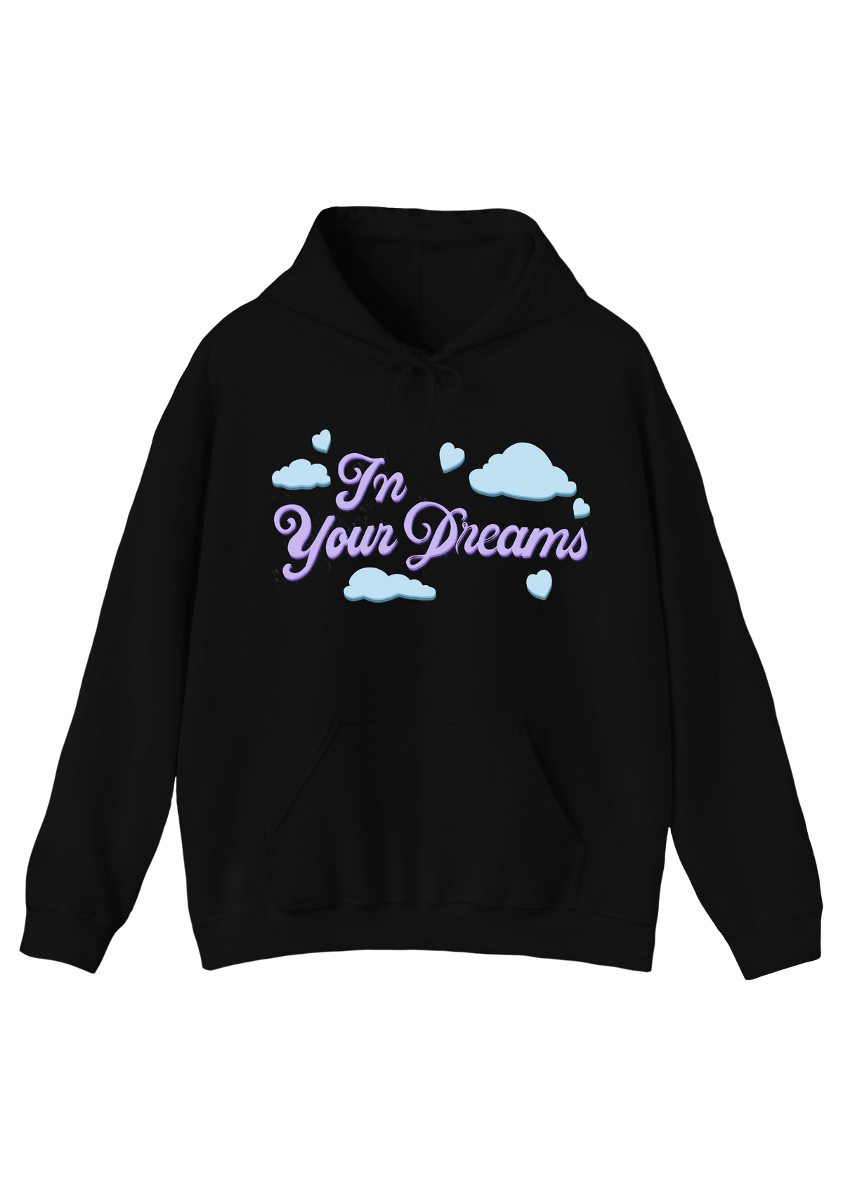 In Your Dreams Black Hoodie