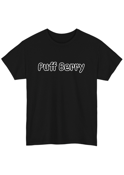 Puff Berry Black Tee - Puff Berry