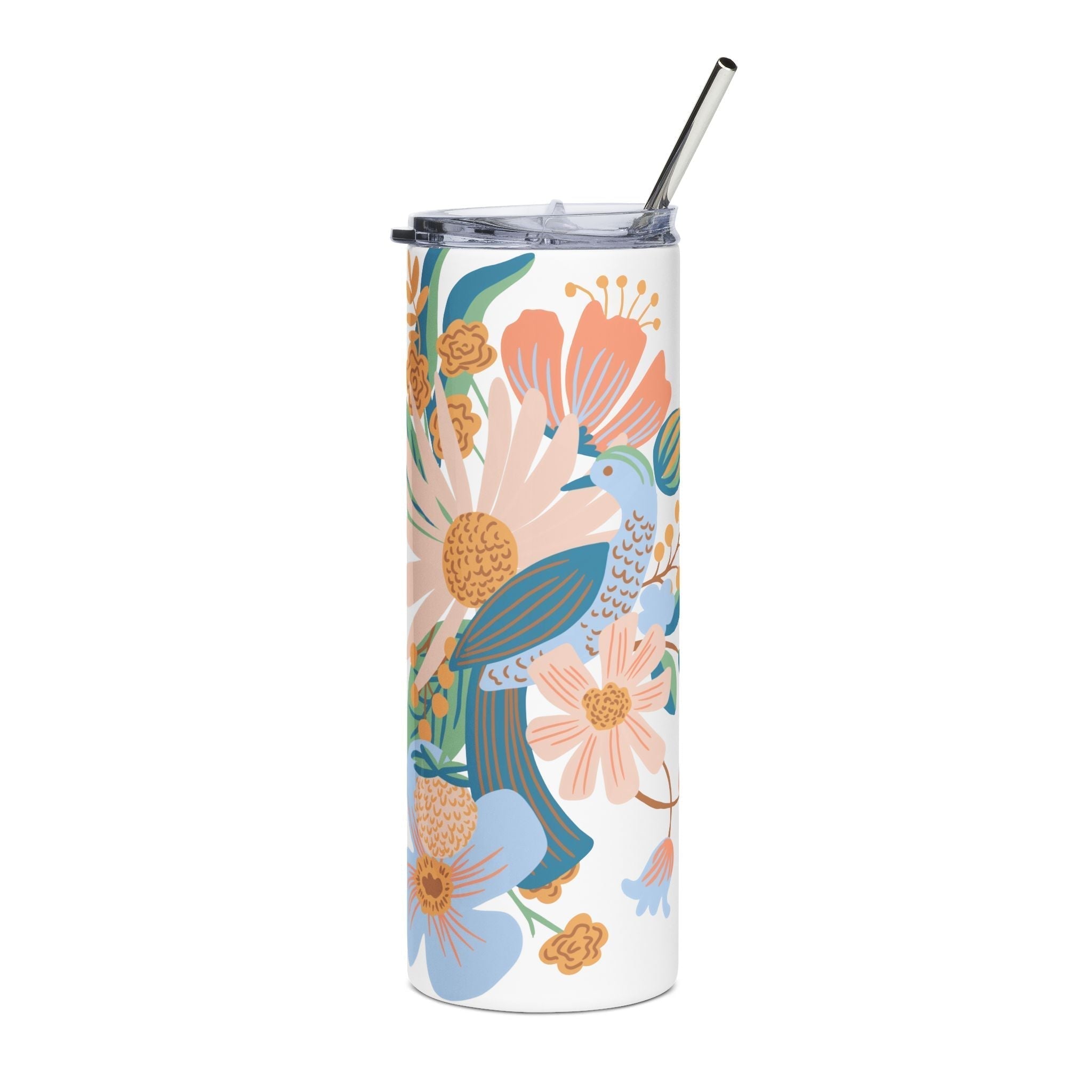 Peacock Tumbler - Puff Berry