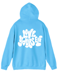 Love Yourself Blue Hoodie