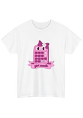 Girl Math White Tee - Puff Berry