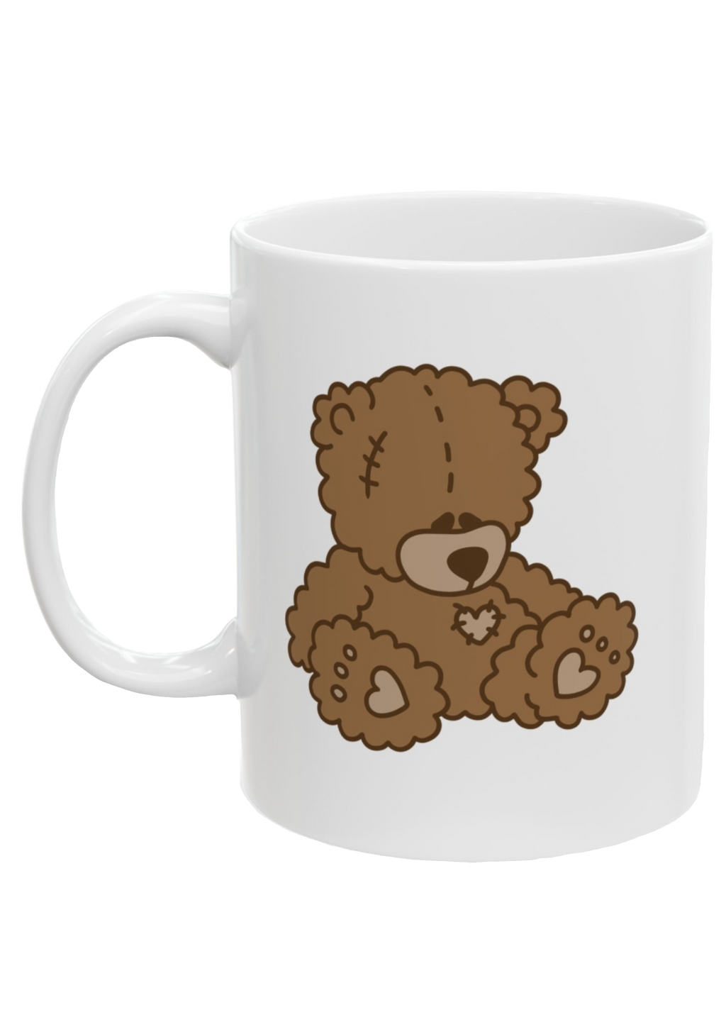 Teddy Bear White Mug