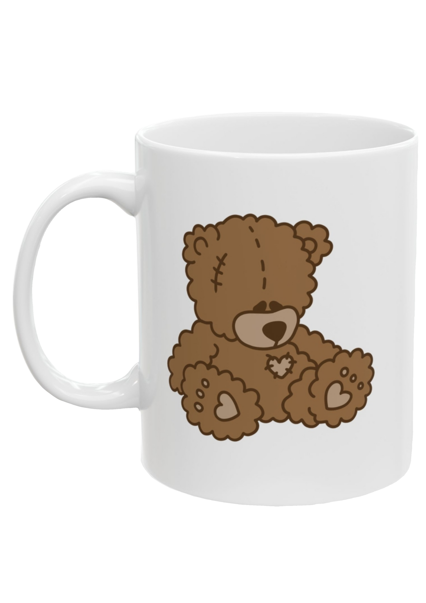 Teddy Bear White Mug