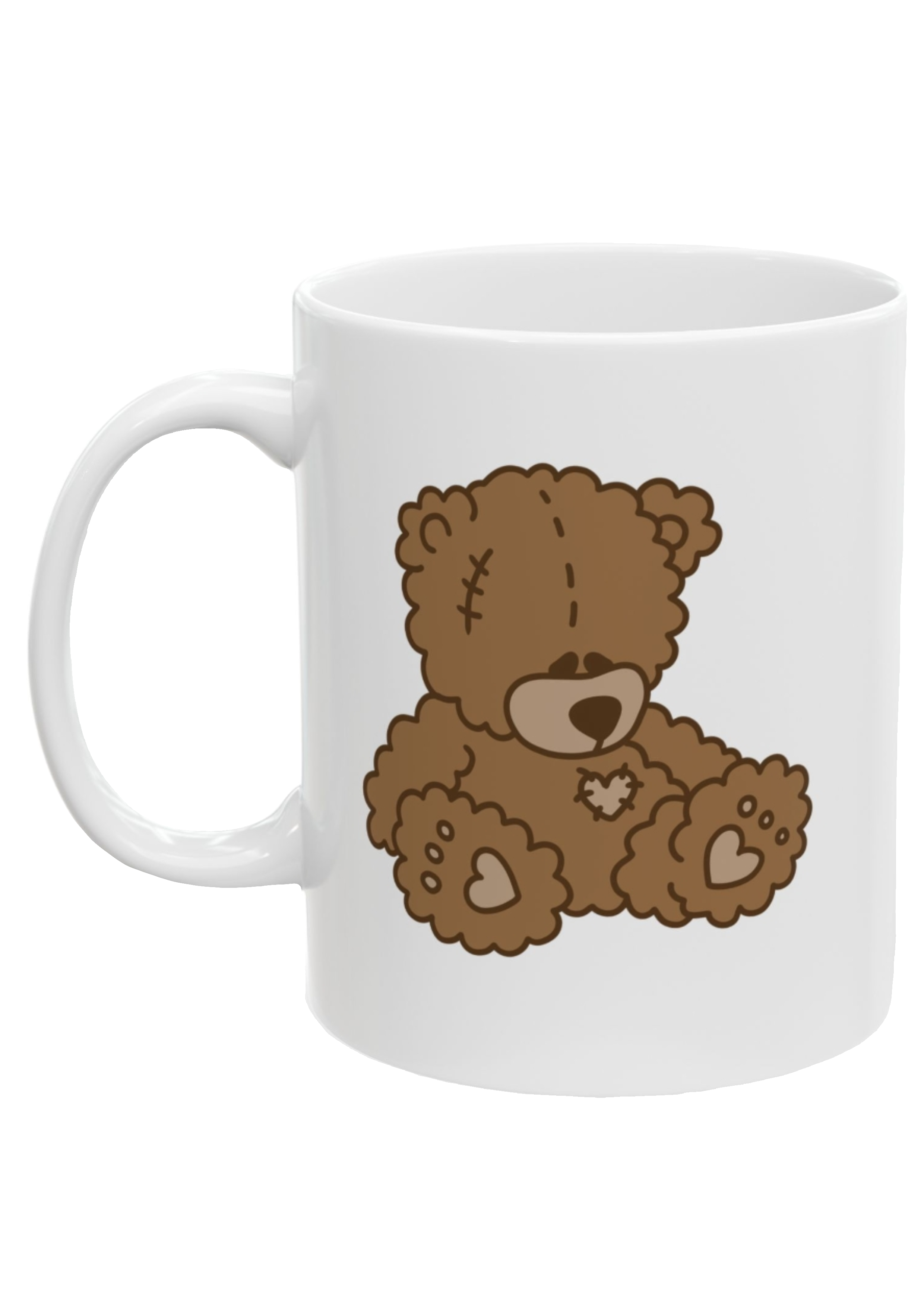 Teddy Bear White Mug