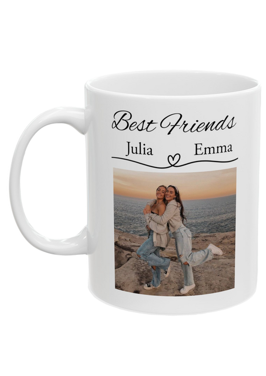 Custom Best Friends Mug - Puff Berry