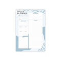 Wavy Blue Daily Planner A4