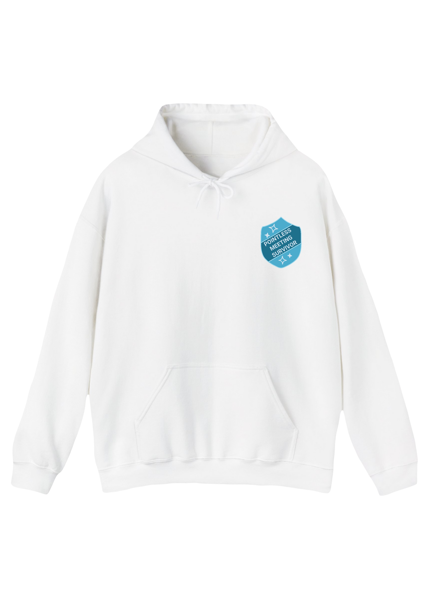 Survivor White Hoodie