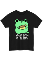Caffeinated Frog Black Tee