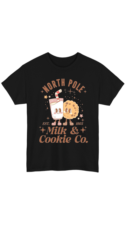 North Pole Black Tee