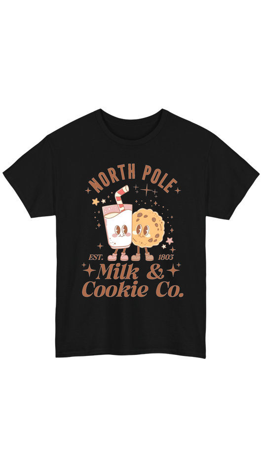 North Pole Black Tee