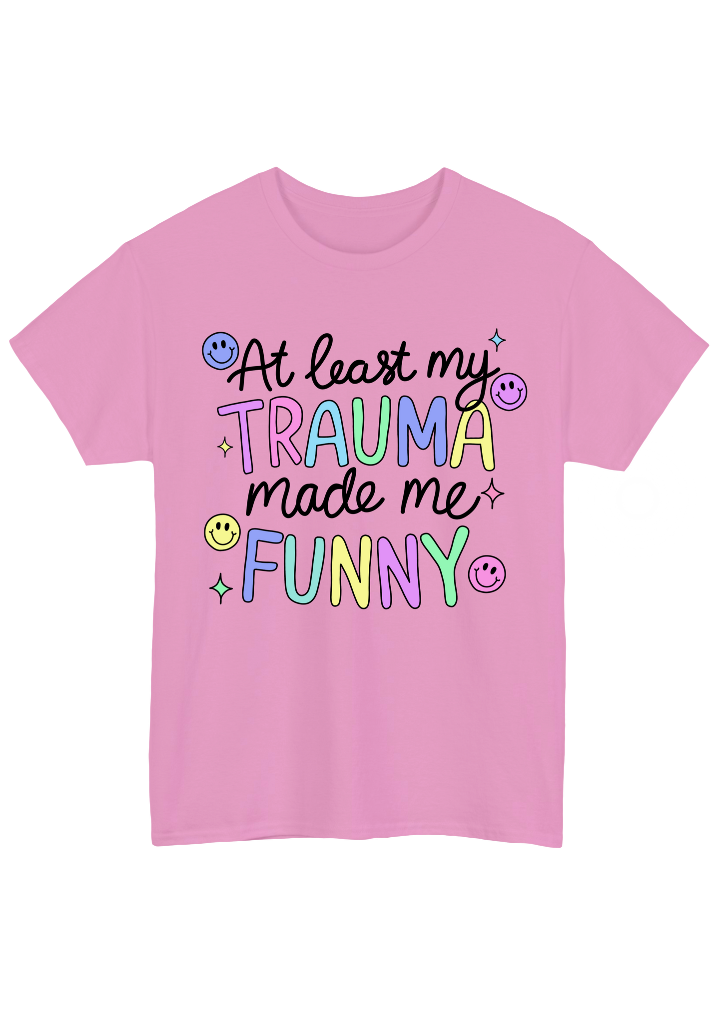 Trauma Pink Tee - Puff Berry
