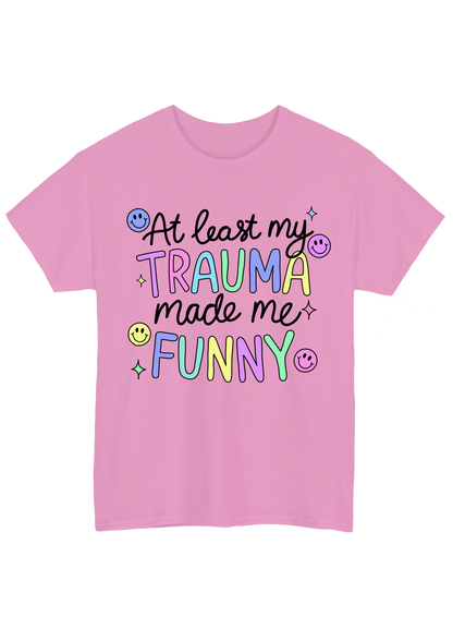 Trauma Pink Tee - Puff Berry
